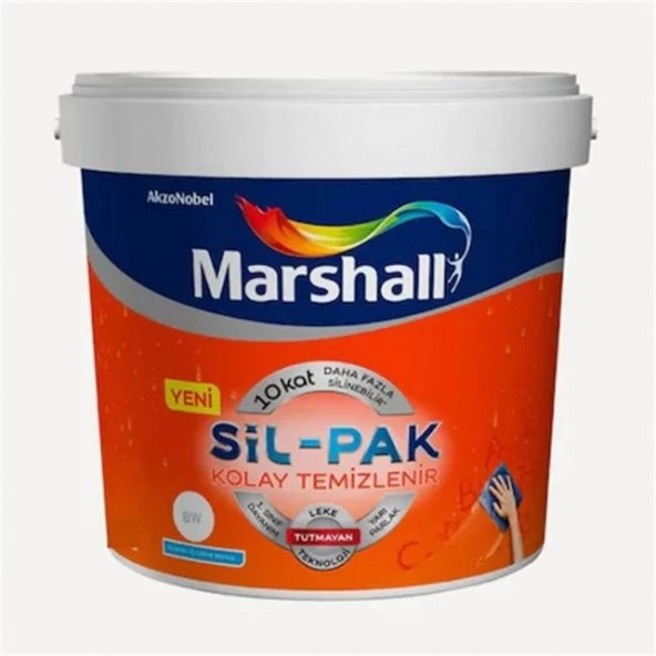 SİL-PAK BW BAZ İÇ CEPHE BOYASI 15 LT ürün görseli 1