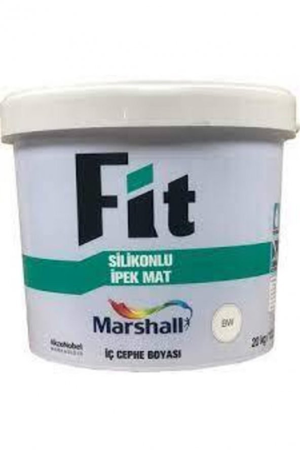 MARSHALL FİT SİLİKONLU BW BAZ İÇ CEPHE BOYASI 20 KG ürün görseli 1