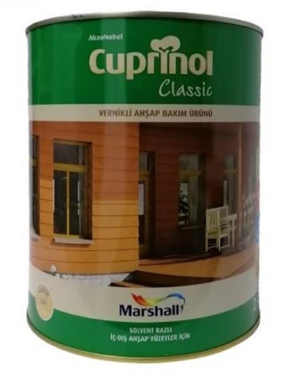 CUPRINOL W.CLASSİC VERNİKLİ AHŞAP BAKIM ÜRÜNLERİ NATUREL 2,5 LT ürün görseli 1