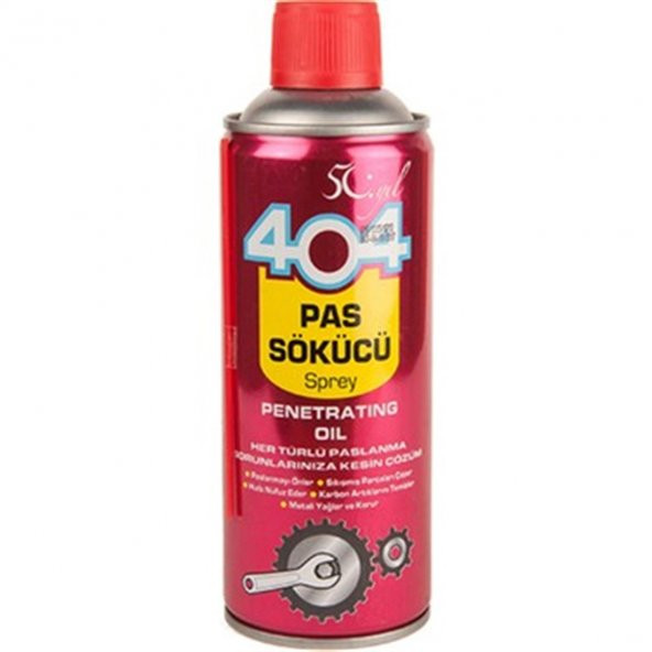 404 PAS SÖKÜCÜ SPREY 400 ML ürün görseli 1