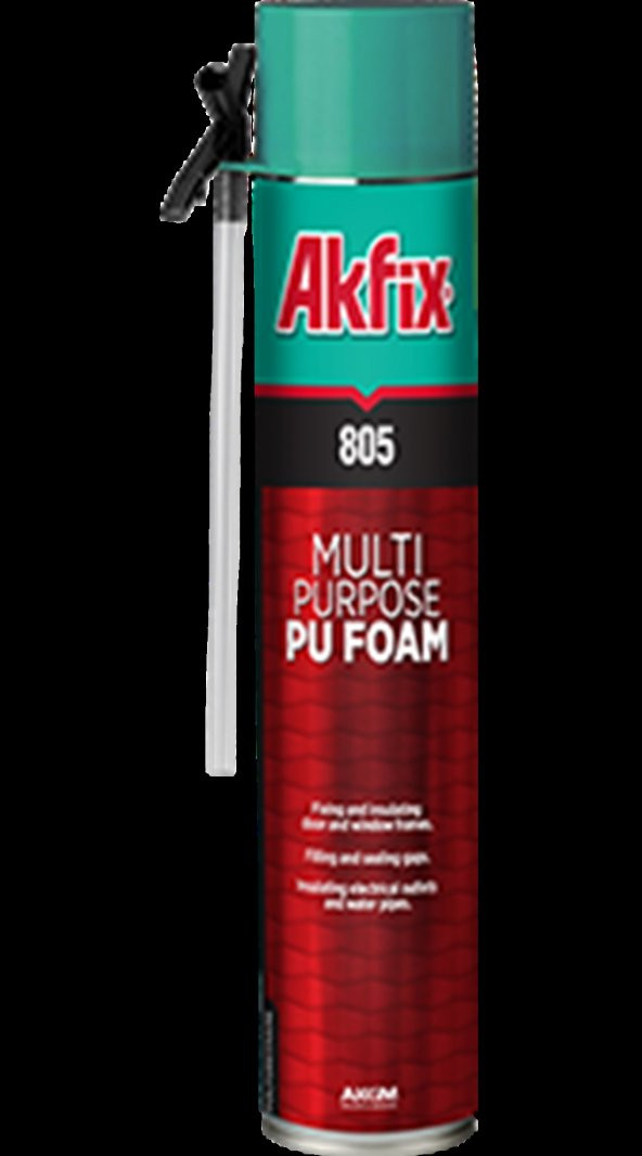 AKFİX 805 FA011 PU KÖPÜK 850 GR 750 ML ürün görseli 1