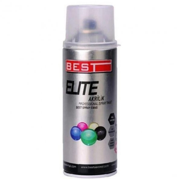 BEST AKRİLİK ELİTE 9010 MAT BEYAZ SPREY BOYA 400 ML ürün görseli 1