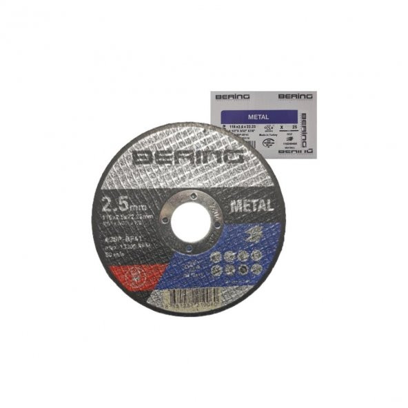 BERİNG 210077 115*2,5*22.23 MM KESME TAŞI ürün görseli 1