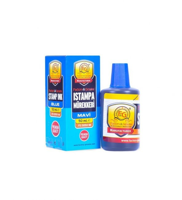 FACTORY 50ml ISTAMPA MUREKKEBI MAVI ürün görseli 1