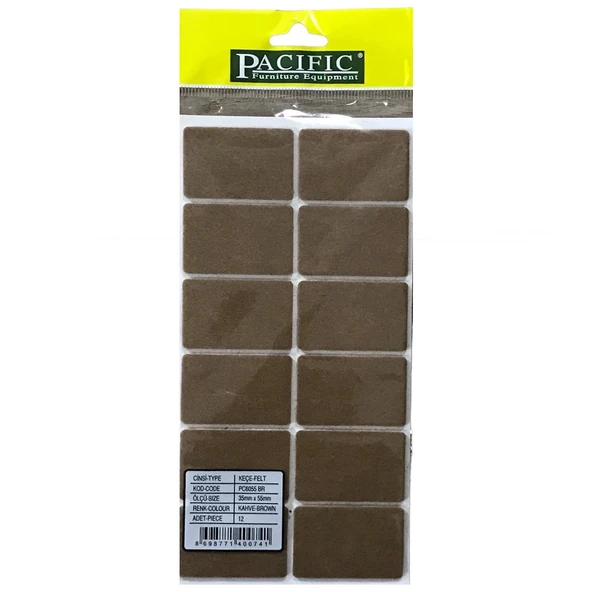 Pacific Zemin Koruyucu Yapışkan Keçe 35 mm x 55 mm ürün görseli 1