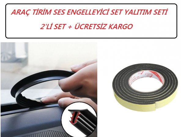 Araç Tirim Titreşim Engelleyici + Kapı Içi Ses Engelleyici Set ürün görseli 1