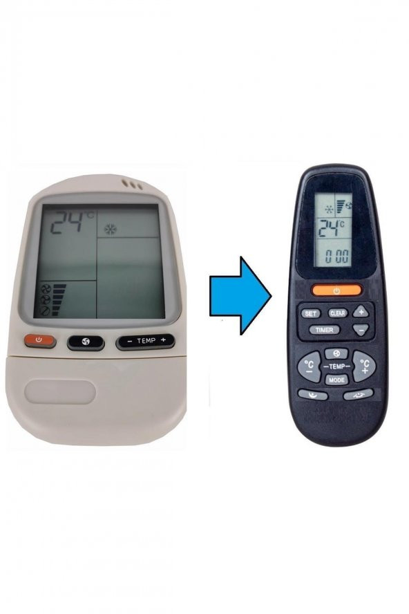 Bosch E-Nr  B1ZA 12206 Klima Kumandası ürün görseli 1