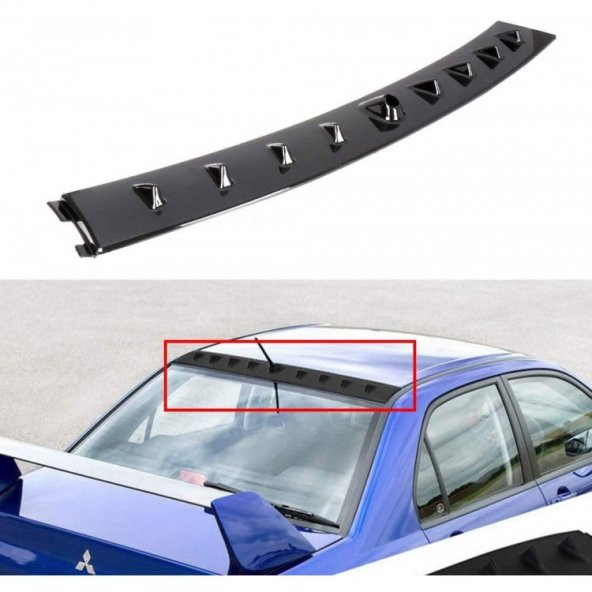 Mitsubishi Lancer (2004 - 2008) Votex Cam Üstü (Plastik) ürün görseli 1