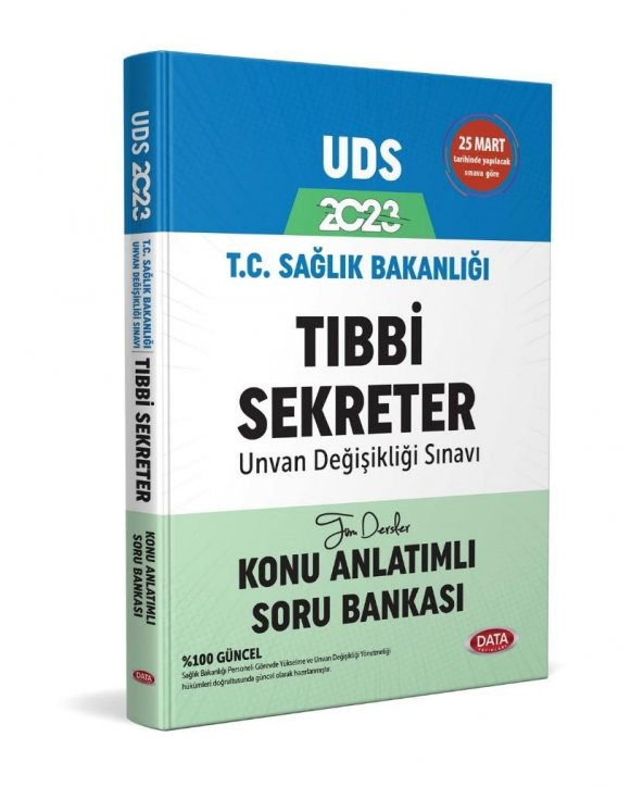 T.C. Sağlık Bakanlığı Tıbbi Sekreter Konu Anlatımlı Soru Bankası Data Yayınları ürün görseli 1