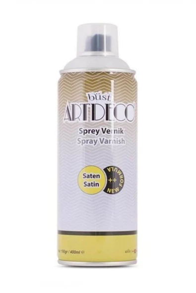 Artdeco Su Bazlı 400ml Sprey Vernik - Saten ürün görseli 1