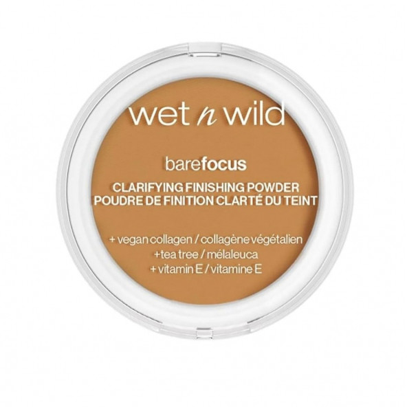 wet n wild Barefocus Sabitleyici Pudra Medium/Deep ürün görseli 1