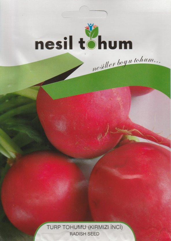 NESİL KIRMIZI İNCİ TURP TOHUMU 10 GRAM ürün görseli 1
