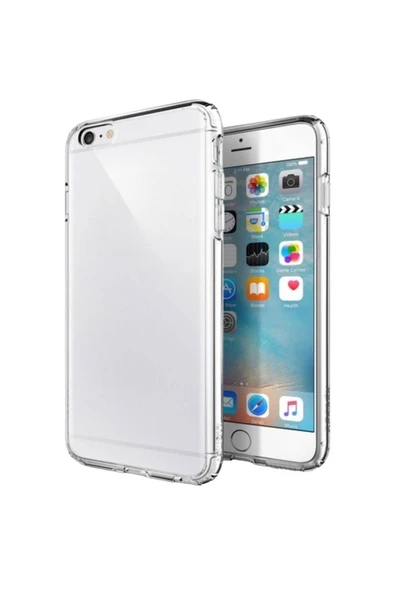 Apple iPhone 6G Plus Premium Silikon Kılıf Şeffaf ürün görseli 1