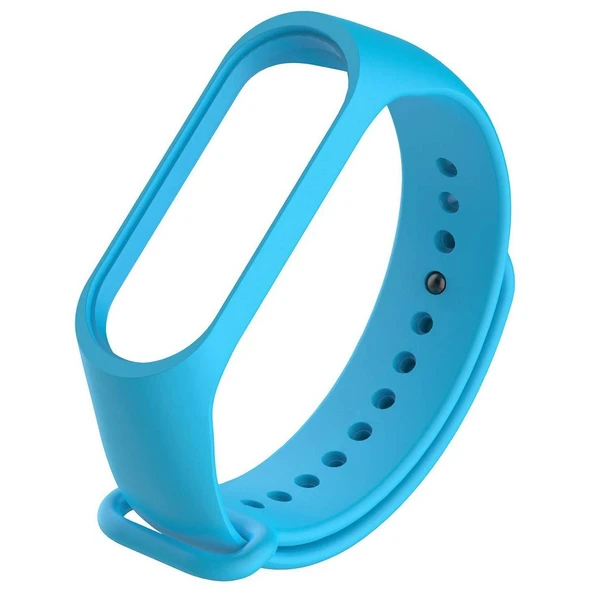 Xiaomi Mi Band 3 Silikon Kordon Açık Mavi ürün görseli 1