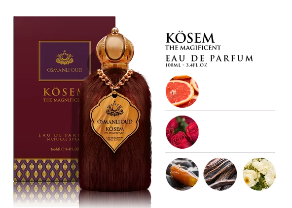 Osmanlı Oud Sultan Kösem EDP 100 ML Kadın Parfüm – Çiçeksi Ferah Narenciye – 4012 ürün görseli 1