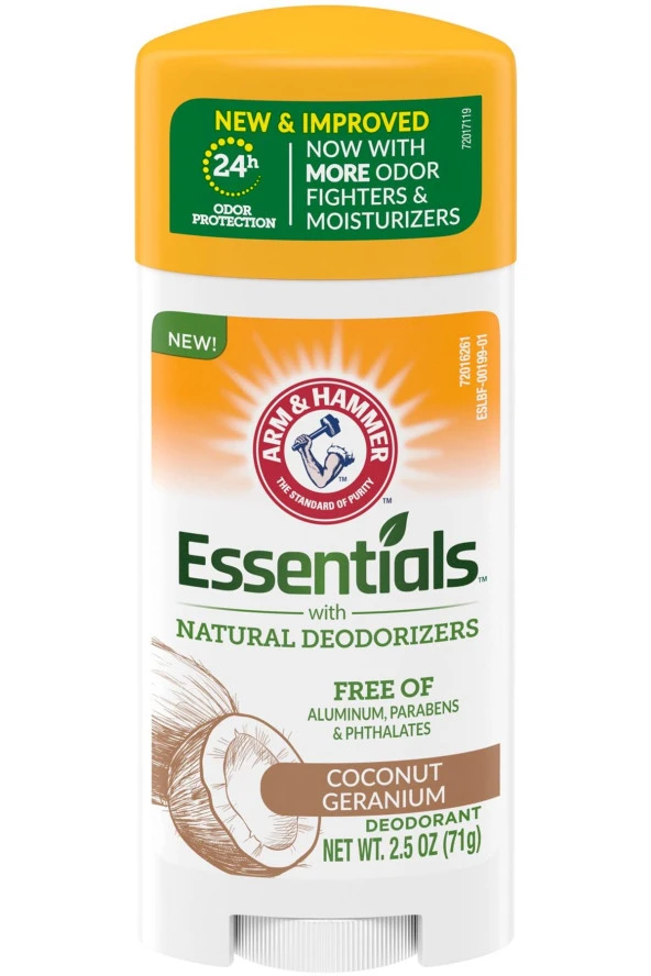 Arm & Hammer Essentials Coconut Geranium Deodorant 71GR ürün görseli 1