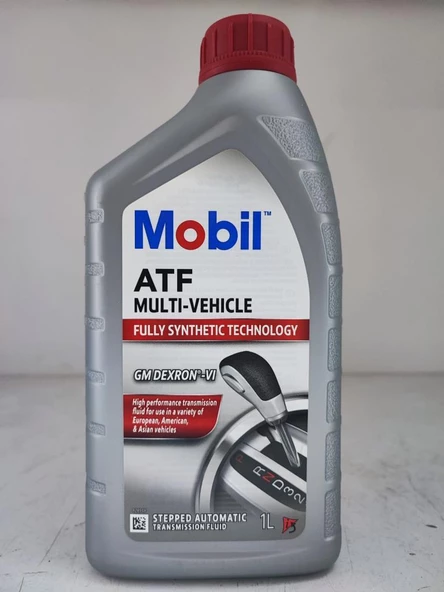 MOBİL ATF MULTI VEHIC DEXRON 6 FULLY SYNTHETIC OTOMATİK ŞANZIMAN YAĞI 1 Litre ürün görseli 1