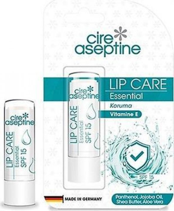 Cire Aseptine Lip Care Essential Dudak Nemlendirici 4,5 G ürün görseli 1