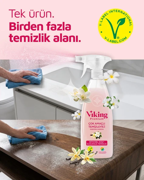Viking Premium Çok Amaçlı Yasemin & Vanilya 750 Ml 3 Adet 2