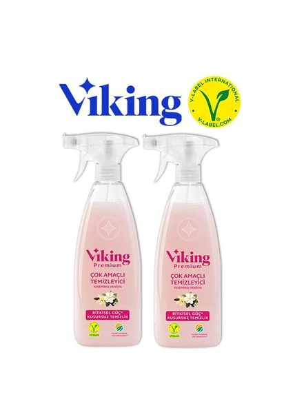 Viking Premium Çok Amaçlı Yasemin & Vanilya 750 Ml 2 Adet