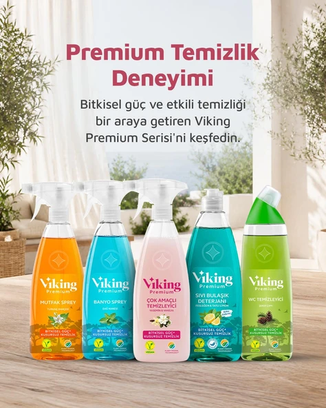 Viking Premium Çok Amaçlı Yasemin & Vanilya 750 Ml 3 Adet 6