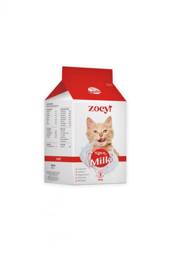 Yavru Kedi Süt Tozu 200 Gr - Zoey ürün görseli 1