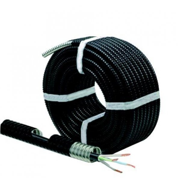 Çetsan 37mm İzoleli Çelik Spiral Boru Klavuz Telli 25 mt ürün görseli 1