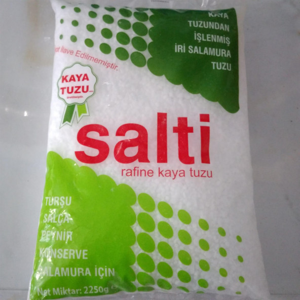 SALTİ TURŞULUK KAYA TUZU 2250 ürün görseli 1
