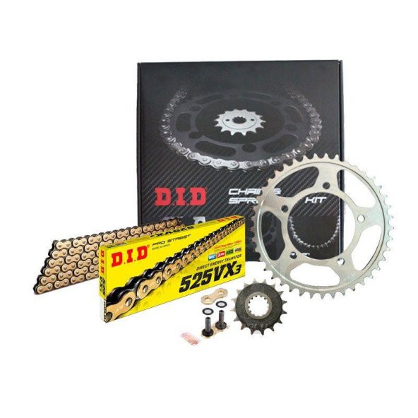 Did-Sunstar 2012-2013 Ducati 848 Evo Corse SE Uyumlu Zincir Dişli Set Gold Renk ürün görseli 1