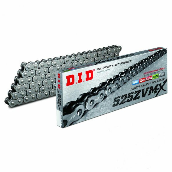 Did 525-98Zvm-x 2007-2008 Ducati 1098 Uyumlu Zincir Zvm-x Çelik Renk ürün görseli 1