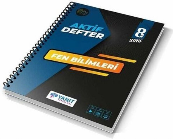 Yanıt Yayınları 8. Sınıf Aktif Defter Fen Bilimleri ürün görseli 1