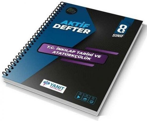 Yanıt Yayınları 8. Sınıf Aktif Defter T.C İnkılap Tarihi ve Atatürkçülük ürün görseli 1