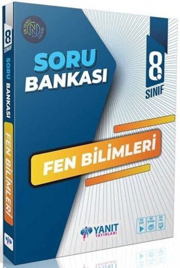 Yanıt Yayınları 8. Sınıf Fen Bilimleri Soru Bankası ürün görseli 1