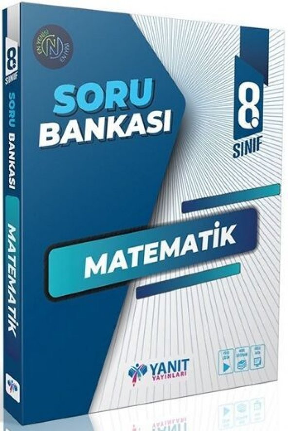 Yanıt Yayınları 8. Sınıf Matematik Soru Bankası ürün görseli 1