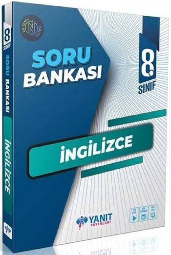 Yanıt Yayınları 8. Sınıf İngilizce Soru Bankası ürün görseli 1