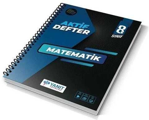 Yanıt Yayınları 8. Sınıf Aktif Defter Matematik ürün görseli 1