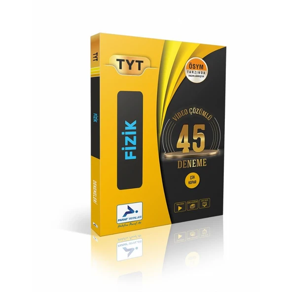 PRF Yayınları TYT Fizik Video Çözümlü 45 Deneme ürün görseli 1