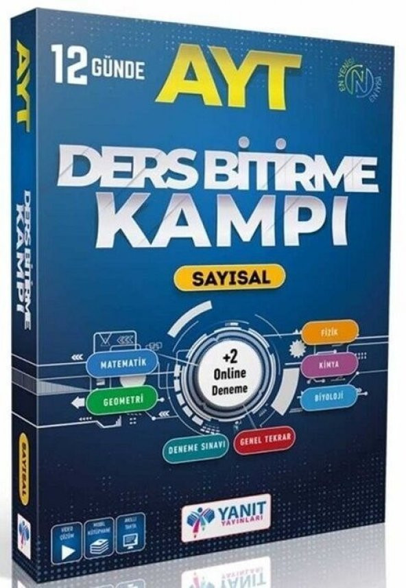 Yanıt Yayınları AYT Sayısal Ders Bitirme Kampı ürün görseli 1