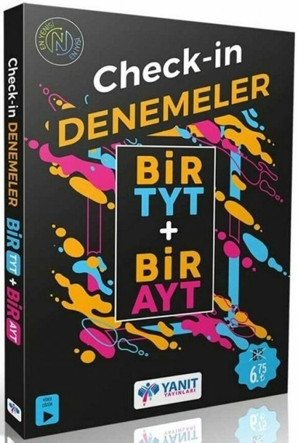 Yanıt Yayınları Bir TYT Bir AYT Check-in Denemeleri ürün görseli 1
