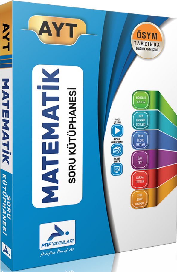 PRF Yayınları AYT Matematik Soru Kütüphanesi ürün görseli 1
