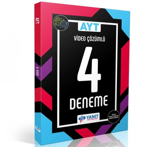 Yanıt Yayınları AYT Video Çözümlü 4 Fasikül Deneme ürün görseli 1