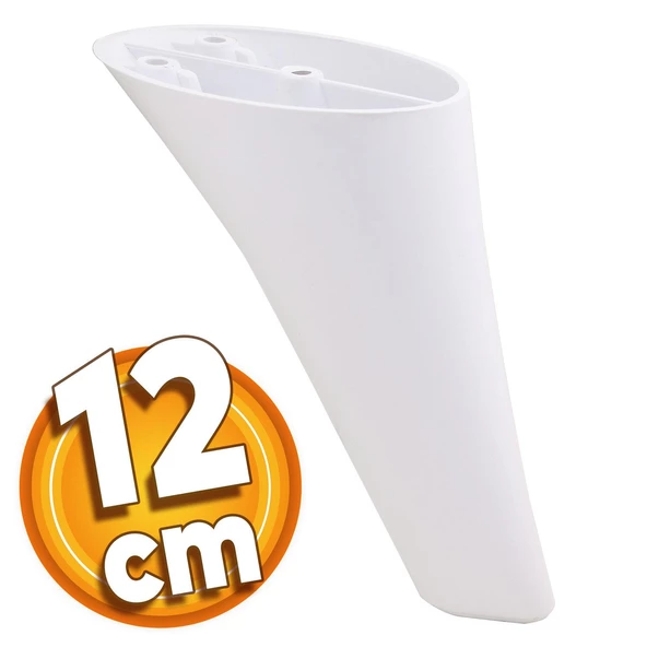 Napoli Lüks Mobilya Kanepe Sehpa Tv Ünitesi Koltuk Ayağı 12 Cm Beyaz Baza Ayakları ürün görseli 1