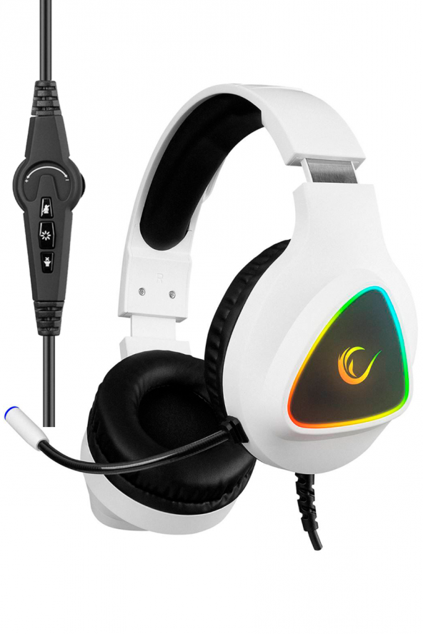 Rampage M7 MONCHER RGB USB 7.1 Gaming Kulaklık Oyuncu Kulaklığı Ses Kontrol Gürüntü Engelleyici ürün görseli 1