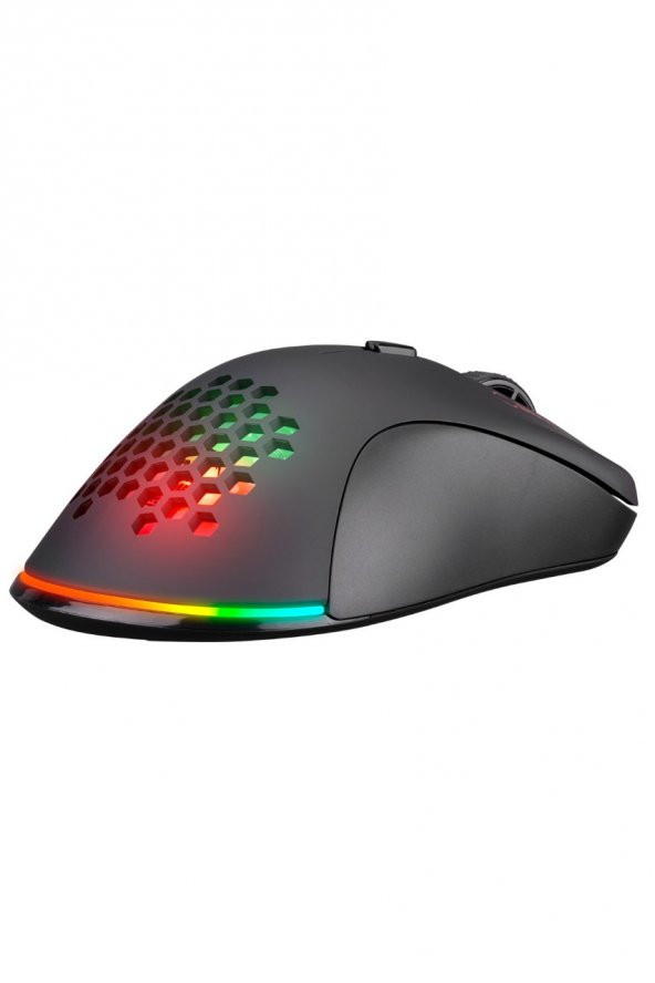 Biogame BM-GX20 RIPOSTE  RGB  Makrolu 6400dpi Örgü Kablolu Gaming Oyuncu Mouse ürün görseli 1