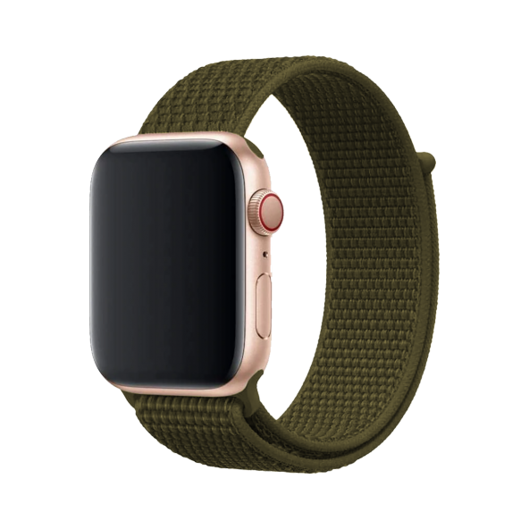 E2M APPLE WATCH 38-40MM KRD-03 HASIR HAKİ KORDON ürün görseli 1