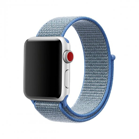 E2M APPLE WATCH 38-40MM KRD-03 HASIR AÇIK MAVİ ürün görseli 1