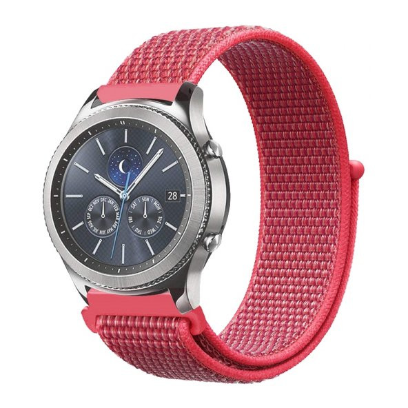 E2M Huawei Watch 22mm KRD-03 Hasır Gül Pembesi Kordon ürün görseli 1