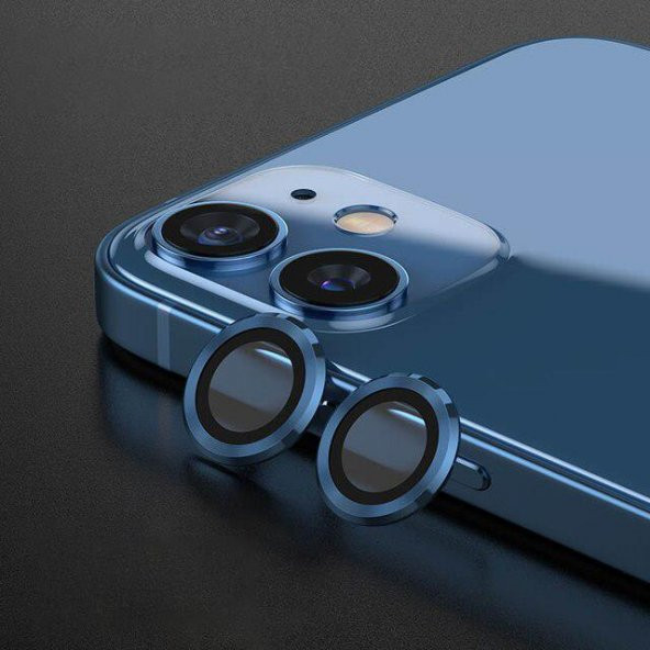 Binano Metal Ring Iphone 13/13 Mini Lacivert Kamera Koruyucu ürün görseli 1