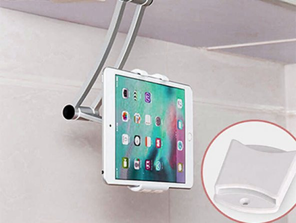 E2M YTB-13 2IN1 TABLET TELEFON STANDI GRİ - Resim 3