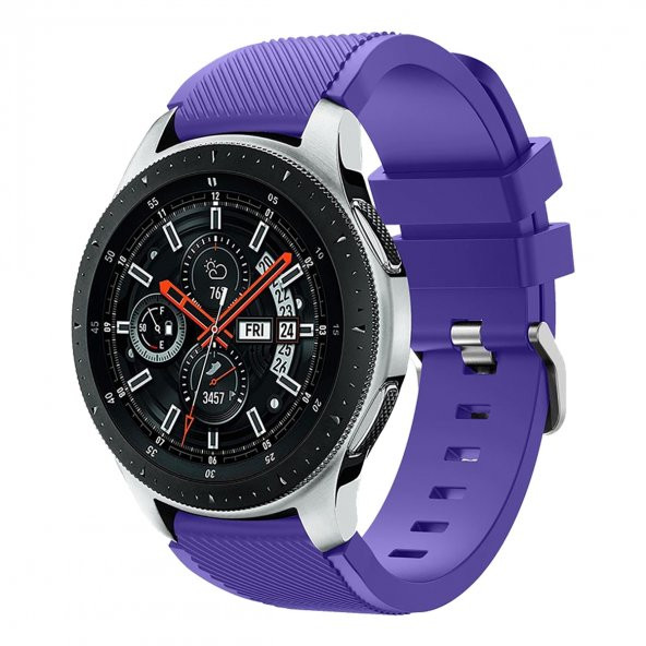 E2M HUAWEI WATCH 22MM KRD-12 FRONTİER SİLİKON MOR ürün görseli 1